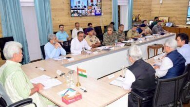 Rohit Shastri Manoj Sinha Meeting during spiritual discussion in Jammu Kashmir