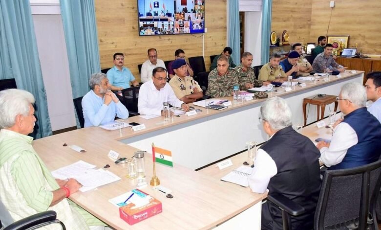 Rohit Shastri Manoj Sinha Meeting during spiritual discussion in Jammu Kashmir