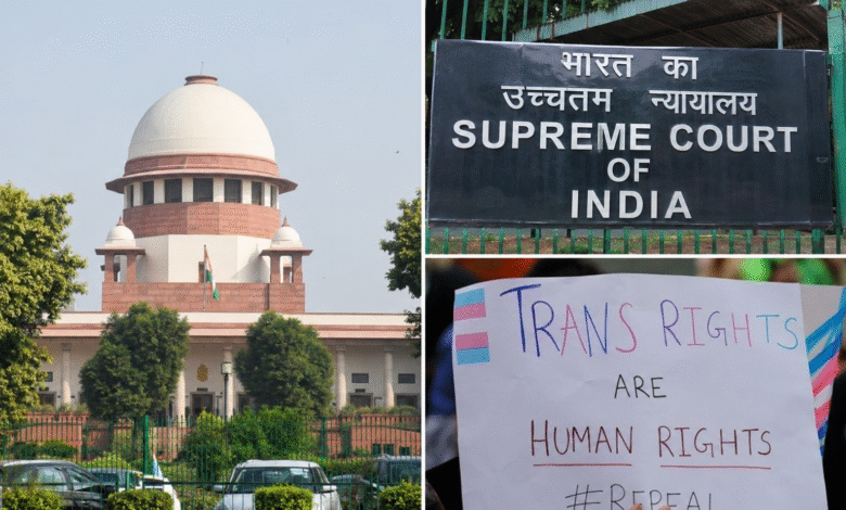 Transgender Amendment Act 2026 को लेकर Supreme Court में hearing और LGBTQ rights protest से जुड़ी representative image.