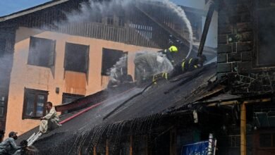 Udhampur Fire Incident में Chenani area के house fire और cylinder blast की प्रतीकात्मक तस्वीर
