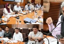 UTLC meeting on groundwater assessment in Jammu Kashmir 2026