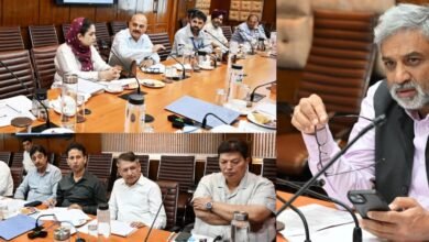 UTLC meeting on groundwater assessment in Jammu Kashmir 2026