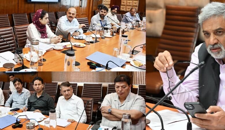 UTLC meeting on groundwater assessment in Jammu Kashmir 2026