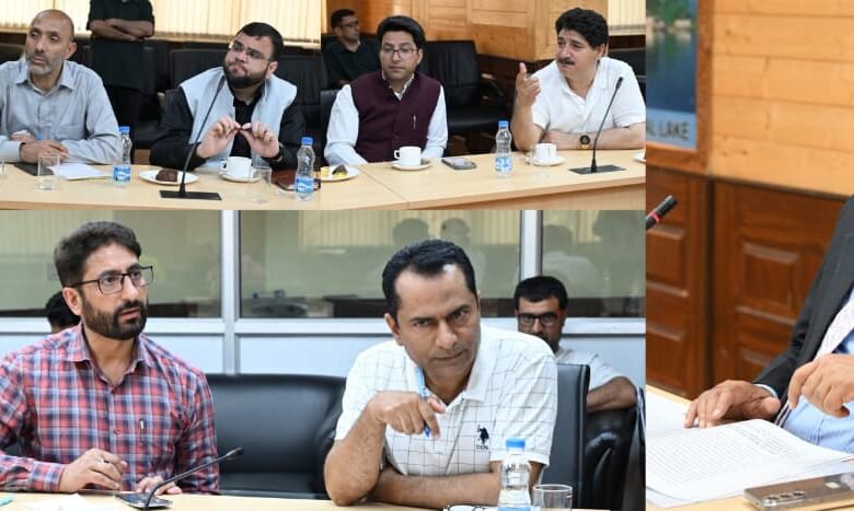 J&K development meeting key discussion