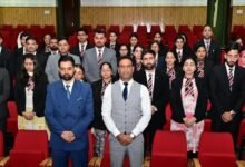 Condolence meeting at J&K Judicial Academy Srinagar for Justice Sanjeev Kumar’s mother