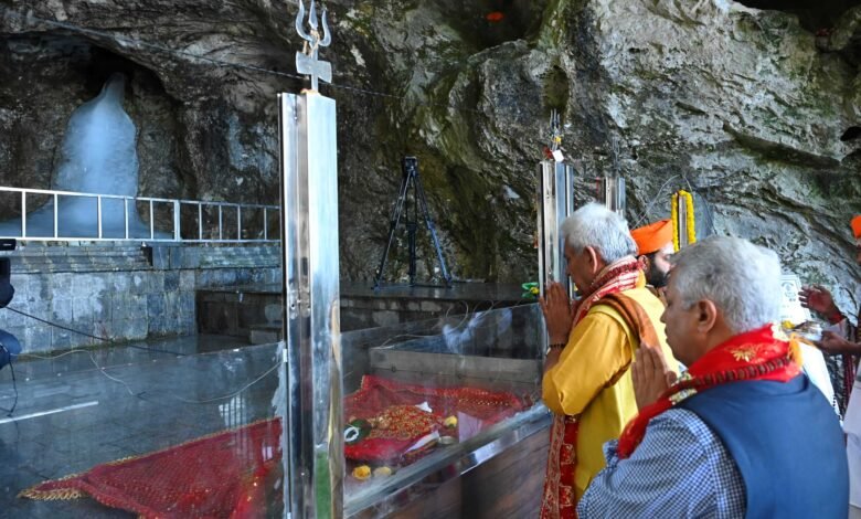 Amarnath Yatra 2026 Start with Pratham Puja at Shri Amarnath Holy Cave