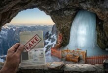 Amarnath Yatra Fraud Case में Ganderbal Police द्वारा fake government officer की गिरफ्तारी का सांकेतिक दृश्य