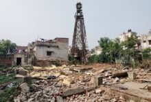 Bihar Mobile Tower Mystery: बक्सर के डुमरांव में 132 फीट telecom tower गायब होने के मामले की तस्वीर