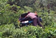 Gandoh Car Accident in Doda district where a vehicle plunged into a deep gorge, leaving five people injured.