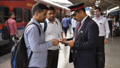Jammu Railway Drive checking passengers during special railway inspection