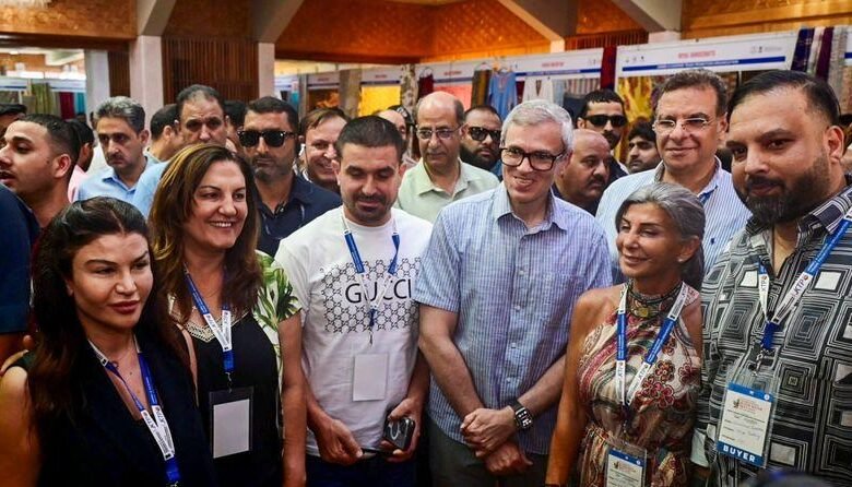 J&K Export Vision 2030 export meet SKICC Srinagar with Omar Abdullah