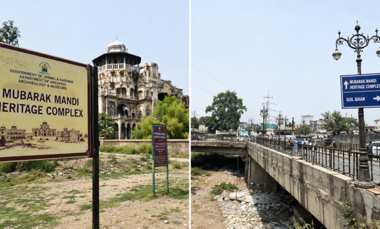 Mubarak Mandi Heritage Complex से जुड़े लंबित Vertical Lift और Bridge Projects का प्रतीकात्मक दृश्य।