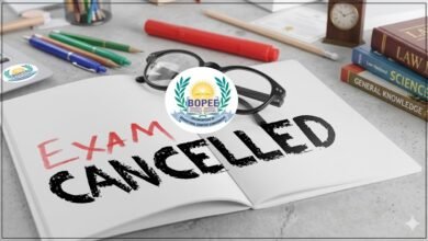 Nursing Exam Cancelled in Jammu and Kashmir after OMR data mismatch affected candidates at exam centres