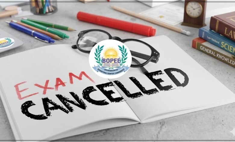 Nursing Exam Cancelled in Jammu and Kashmir after OMR data mismatch affected candidates at exam centres