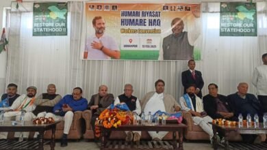 Badalta Hindustan political message during Reasi Congress Joining program led by Tariq Hameed Karra in J&K