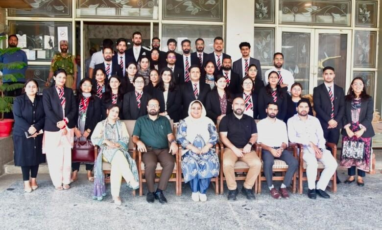 FSL Srinagar Visit by trainee civil judges at forensic laboratory