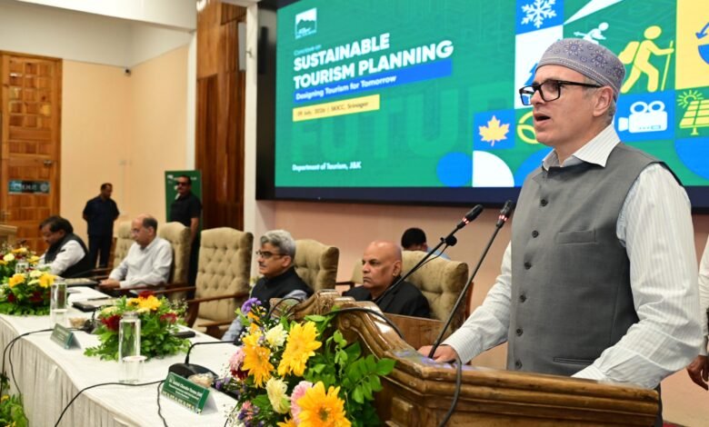 Sustainable Tourism J&K master plan by Omar Abdullah