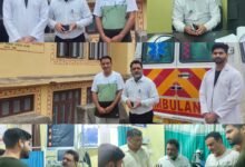 PHC Assar Inspection by CMO Dr Vinod Sharma at Doda