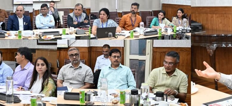 Cyber Financial Frauds RBI coordination meeting in Jammu Kashmir