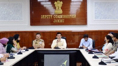 Jammu Independence Preparations review meeting for Independence Day arrangements
