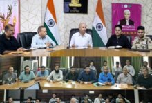 Officials reviewing Sarthal Devi Yatra preparations in Kishtwar