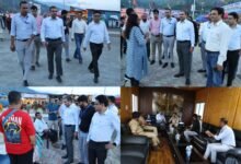 Amarnath Yatra Facilities inspection at Ramban Banihal Yatra Camp