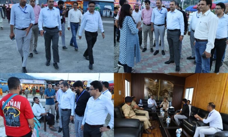 Amarnath Yatra Facilities inspection at Ramban Banihal Yatra Camp