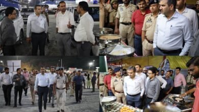 Lamber Yatra Camp inspection by DC Ramban