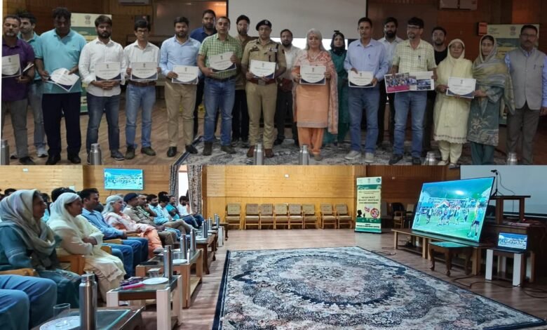 Nasha Mukt Bandipora campaign closing ceremony