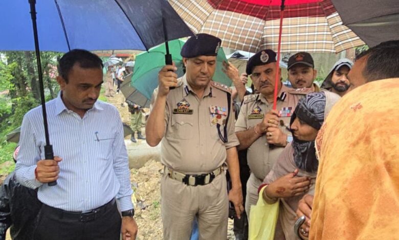 Poonch Flood Visit by Divisional Commissioner Ramesh Kumar