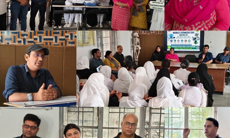 World Zoonoses Day Jammu health department awareness program on zoonotic diseases