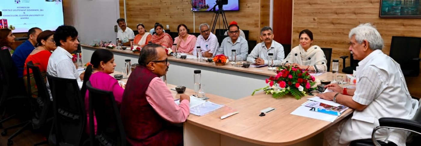 Cluster University Programmes launch at Jammu campus