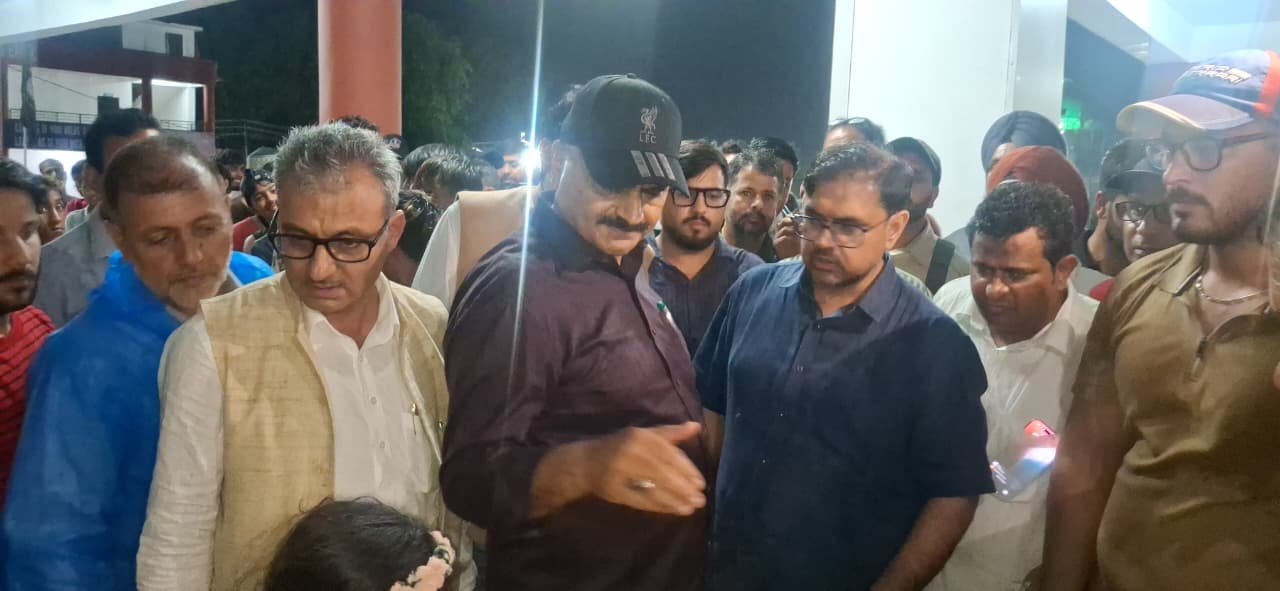 Rajouri Flood Relief meeting with officials led by Javed Rana