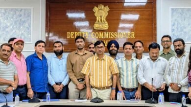 Tawi River Conservation meeting by NHRC in Jammu