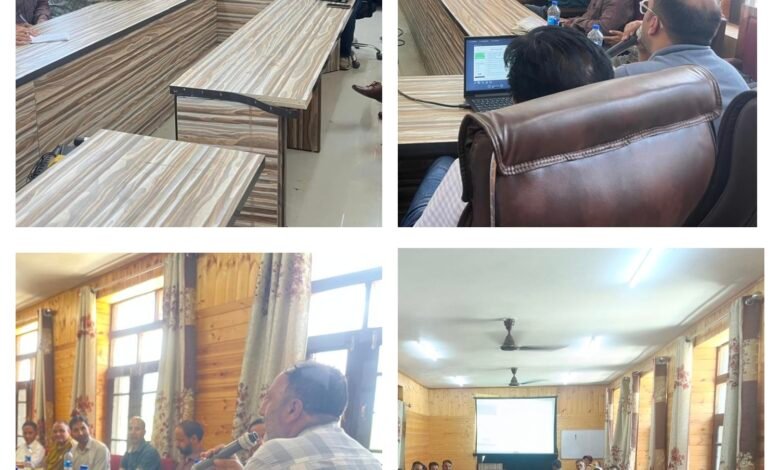 NPSS Training Kupwara on digital pest control system and mobile app based pest surveillance for agriculture officers in Jammu and Kashmir
