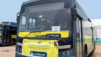 Raahi Jammu Bus online booking at Tawi River Front