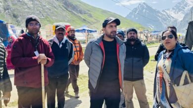 Amarnath Yatra Sanitation inspection by Muhammad Aijaz Asad
