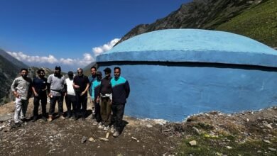 Amarnath Yatra Water Supply review by Shaleen Kabra during inspection of water infrastructure and pilgrim safety arrangements