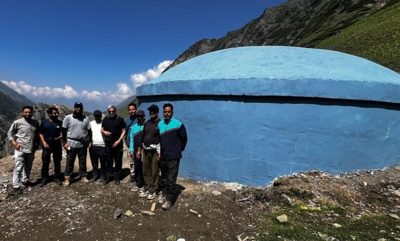 Amarnath Yatra Water Supply review by Shaleen Kabra during inspection of water infrastructure and pilgrim safety arrangements