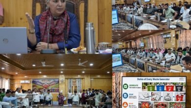 Swachhta 50-50 Bandipora waste management initiative launch