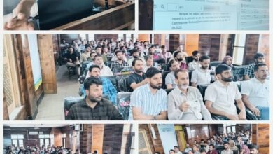 e-Office 2.0 Kupwara training session at RDD Complex