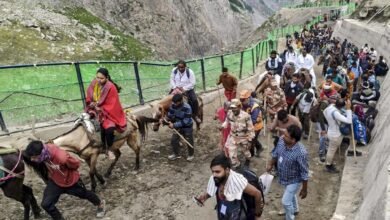 Amarnath Yatra Suspended due to heavy rainfall in Jammu Kashmir