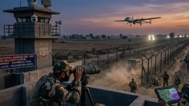 JK Border Security along Jammu Kashmir international border