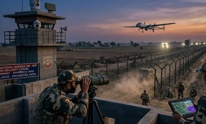 JK Border Security along Jammu Kashmir international border