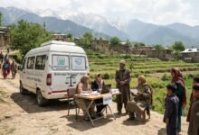 Budgam Legal Aid Services Mahindra Bolero flag off by DLSA Budgam