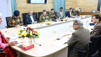 Drug Rehabilitation Scheme review meeting by LG Manoj Sinha