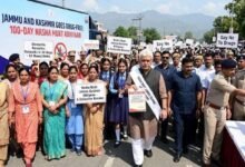 Nasha Mukt Campaign awareness drive in Jammu Kashmir with youth and community participation