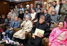 Jammu Kashmir Statehood meeting at SKICC Srinagar with Civil Society representatives
