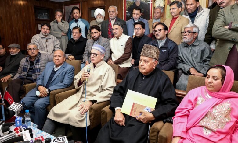 Jammu Kashmir Statehood meeting at SKICC Srinagar with Civil Society representatives