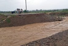 Jammu Poonch Landslide after heavy rain blocks highway and triggers flood damage in Jammu Kashmir